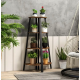 Етажерка Costway Leo кутова в стилі Loft