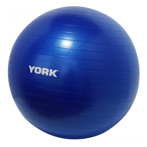 Фітбол York Fitness 65см синій + насос