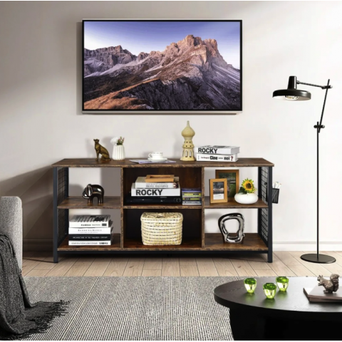 Тумба під ТВ Costway Ketrin в стилі Loft