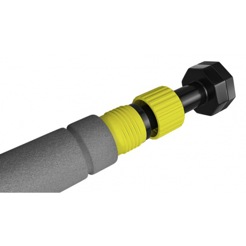 Турнік розсувний Hop-Sport HS-M050DP сіро-жовтий