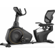 Горизонтальний велотренажер Gymtek XBR6000 електромагнітний золотистий