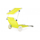 Шезлонг лежак Outtec Sun з дашком жовтий