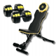 Набір Besport PowerPro гантелі 2х26кг з лавою WB-002