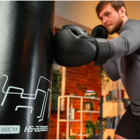 Боксерські рукавиці Hop-Sport HS-BG10 10oz чорні