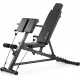 Лавка тренувальна Gymtek XL800 з еспандерами та партою Скотта
