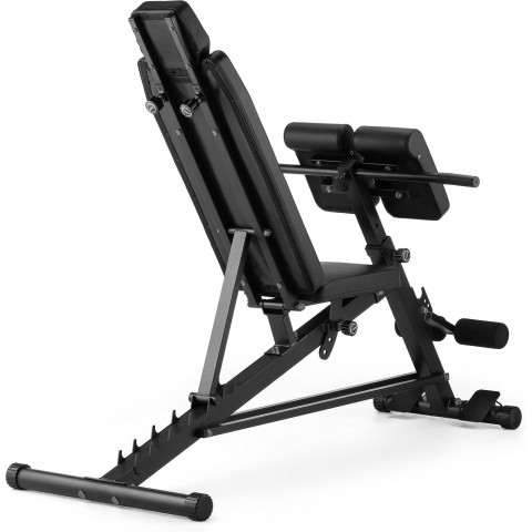 Лавка тренувальна Gymtek XL800 з еспандерами та партою Скотта