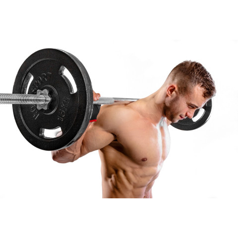 Набір STRONG 39кг з прямим грифом