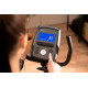 Горизонтальний велотренажер HS-120L Ravel чорно-зелений