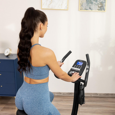 Велотренажер Gymtek XB4000 iConsole+ електромагнітний синій