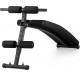 Похила лава для тренувань преса Gymtek XL200 з еспандерами для дому