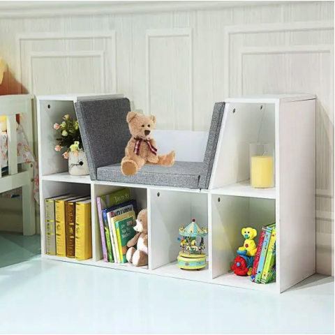 Шафа-органайзер Costway Kinder із подушкою для сидіння