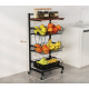 Стелаж Costway Vroda мобільний в стилі Loft