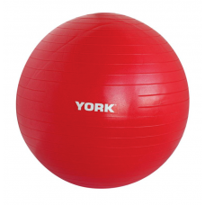 Фітбол York Fitness 55см червоний + насос