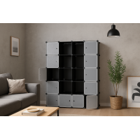 Модульна шафа Leobert Modern New з полицями для одягу