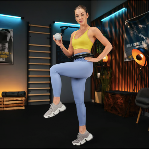 Хулахуп Trex Sport TX-010CHH масажний з обважнювачем чорний