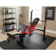 Лавка для жиму York Fitness ASPIRE 320 з стійкою для штанги та партою Скотта