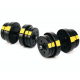 Набір Besport PowerPro гантелі 2х21кг з лавою WB-002