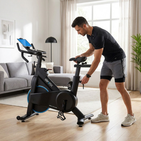 Спінбайк Gymtek XS2000 електромагнітний синій