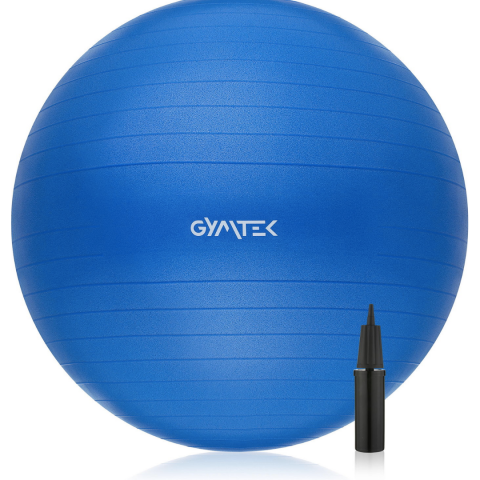 Фітбол Gymtek 65см синій + насос