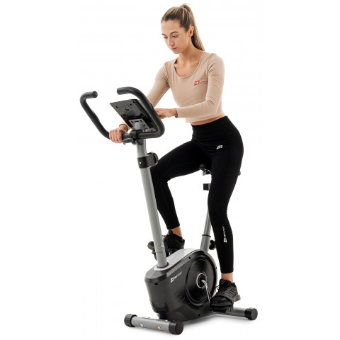 Велотренажер магнітний Hop-Sport HS-2050H Sonic сріблястий