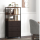 Стелаж Costway Skiff із текстильними ящиками в стилі Loft