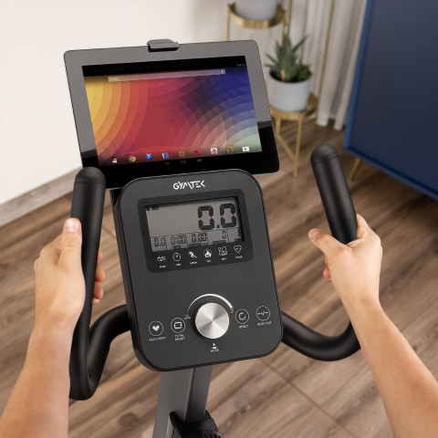 Горизонтальний велотренажер Gymtek XBR5000 магнітний чорний