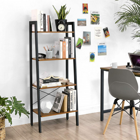 Стелаж Leobert Lines на 4 полиці в стилі Loft