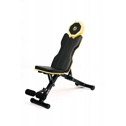 Набір Besport PowerPro гантелі 2х18,5кг з лавою WB-002