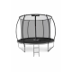 Батут Outtec Premium 10ft (312см) чорно-сірий з внутрішньою сіткою