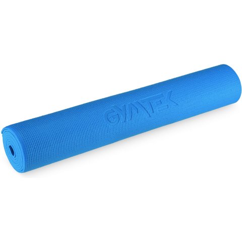 Килимок (мат) для фітнесу та йоги Gymtek 0,4см синій