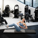 Мат гімнастичний твердий Gymtek 5см сірий