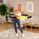Хулахуп Hop-Sport HS-080HH з масажером 110см чорно-жовтий