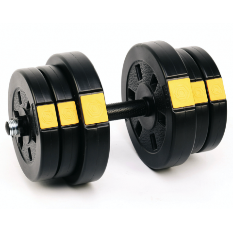 Набір Besport PowerPro гантелі 2х21кг з лавою WB-002