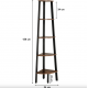 Етажерка Leobert Wooden New кутова в стилі Loft