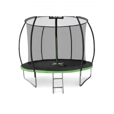 Батут Outtec Premium 12ft (374см) чорно-зелений з внутрішньою сіткою