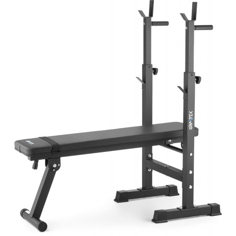 Лавка зі стійками для тренувань зі штангою Gymtek XL700 складана