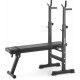 Лавка зі стійками для тренувань зі штангою Gymtek XL700 складана