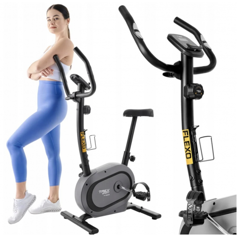 Велотренажер Trex Sport TX-450MB FLEXO магнітний сірий