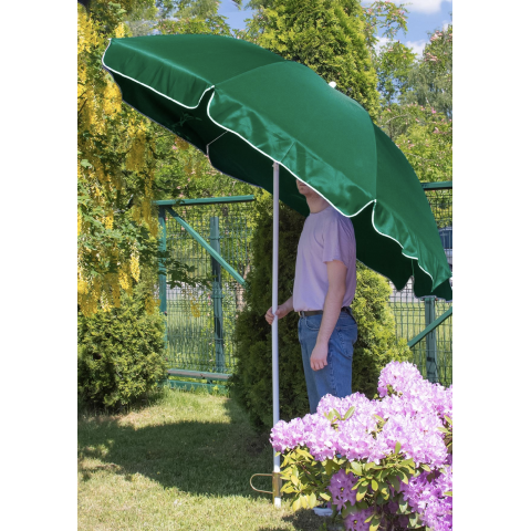 Парасолька садова Jumi Garden 240см зелений