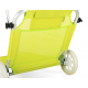 Шезлонг лежак Outtec Sun з дашком жовтий