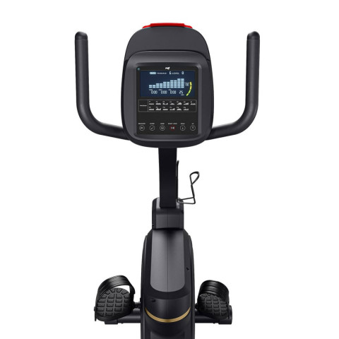 Горизонтальний велотренажер Hop-Sport HS-5000L Ranker чорно-золотистий