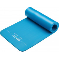 Килимок (мат) для фітнесу та йоги Gymtek NBR 1,5см голубий