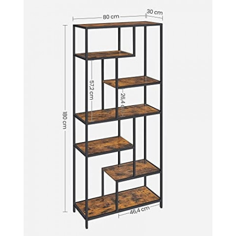 Стелаж Leobert Rustic в стилі Loft