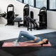 Килимок (мат) для фітнесу Queenfit NBR 1,5см рожевий