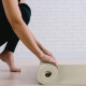 Килимок (мат) для фітнесу та йоги Gymtek NBR 1,5см світло-сірий