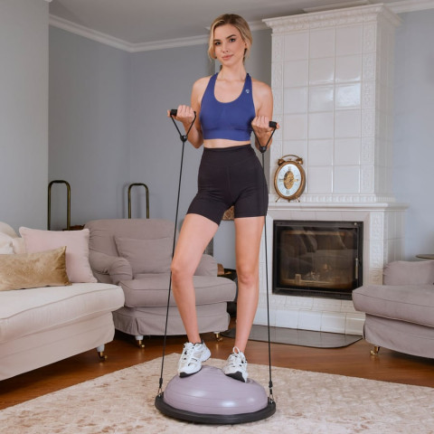 Балансувальна платформа Bosu HS-L058 бузкова