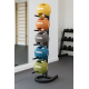 М'яч медбол 6кг York Fitness із двома ручками, салатовий