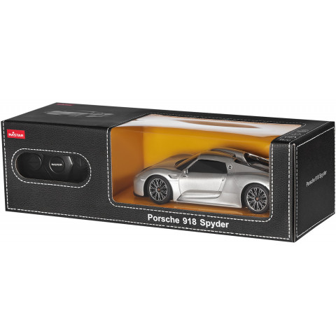Машинка Rastar Porsche 918 Spyder 1:24 Сріблястий