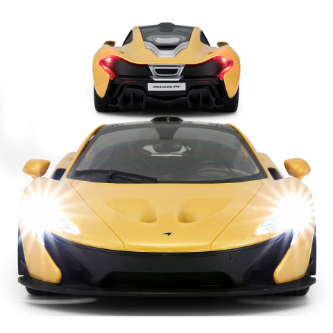 Машинка Rastar McLaren P1 на радіокеруванні. 1:14. Жовтий