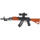Автомат світло-звуковий ZIPP Toys AK47. Колір - чорний